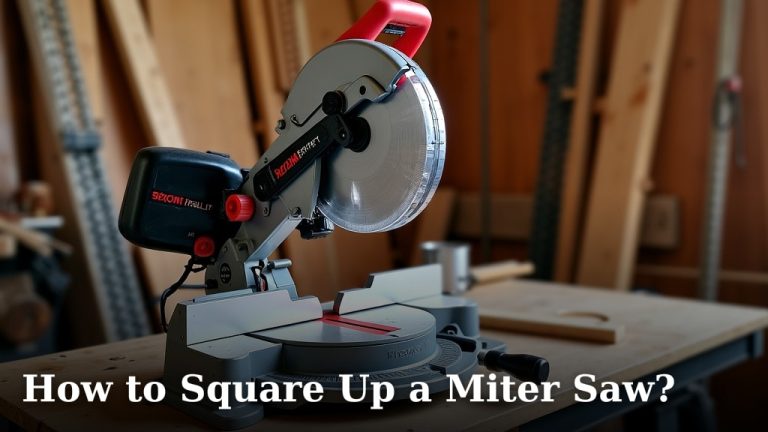 How to Square Up a Miter Saw?