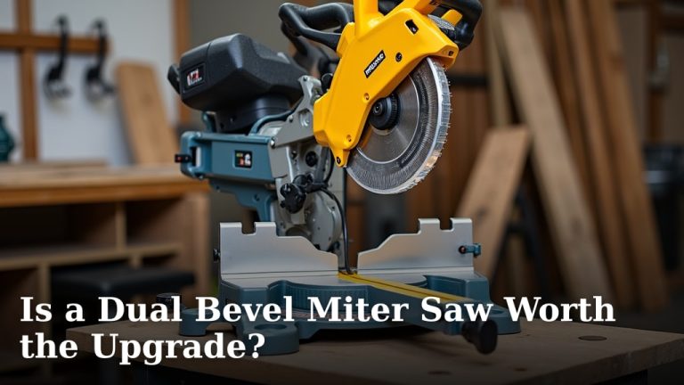 Is a Dual Bevel Miter Saw Worth the Upgrade?