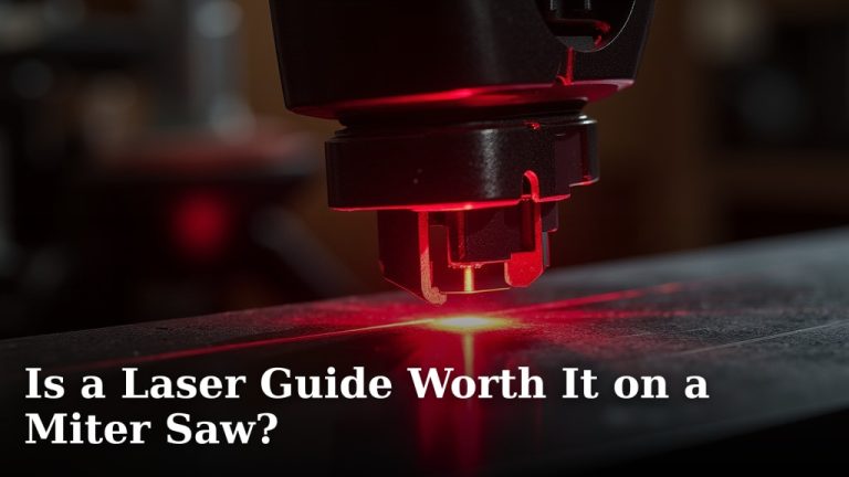 Is a Laser Guide Worth It on a Miter Saw?