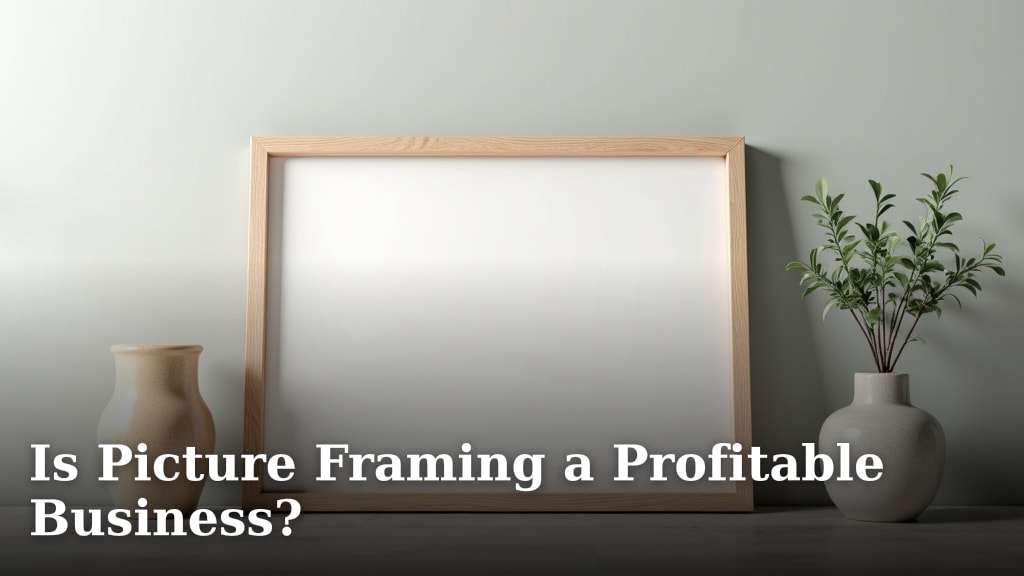 Is Picture Framing a Profitable Business?