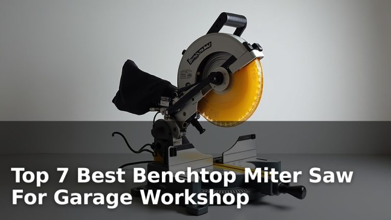 Top 7 Best Benchtop Miter Saw For Garage Workshop