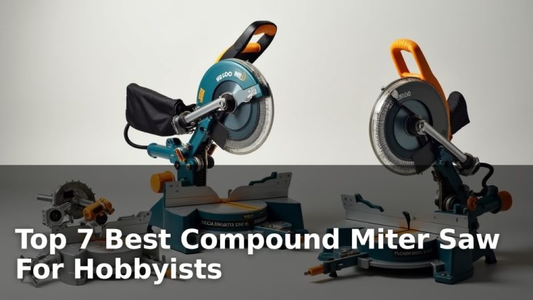 Top 7 Best Compound Miter Saw For Hobbyists