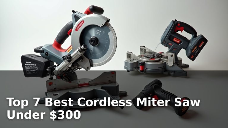Top 7 Best Cordless Miter Saw Under $300
