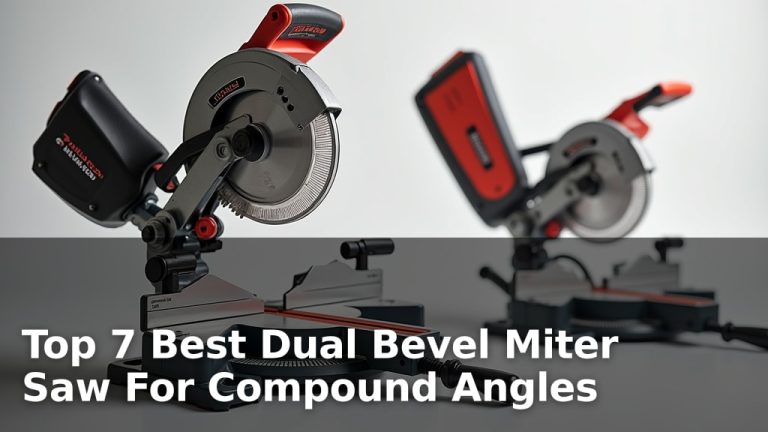 Top 7 Best Dual Bevel Miter Saw For Compound Angles