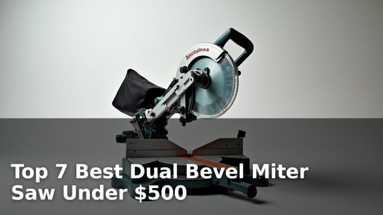 Top 7 Best Dual Bevel Miter Saw Under $500