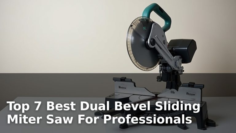 Top 7 Best Dual Bevel Sliding Miter Saw For Professionals