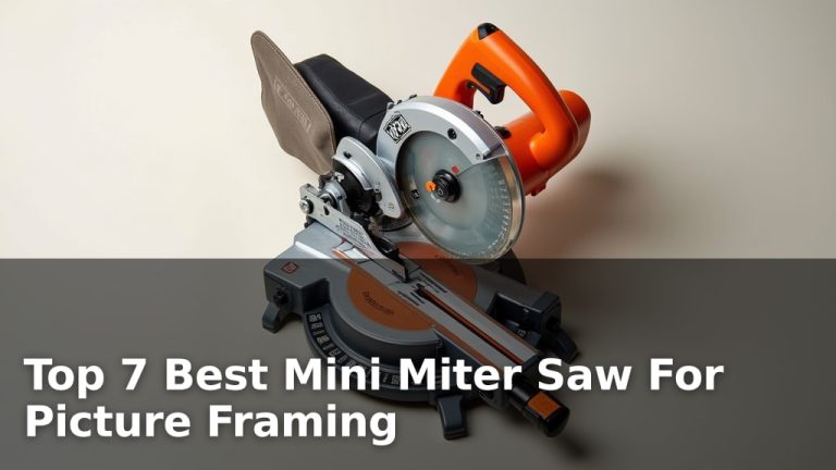 Top 7 Best Mini Miter Saw For Picture Framing