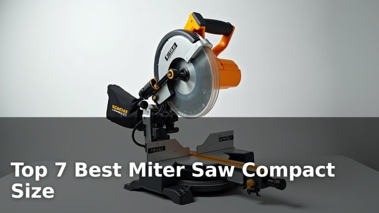 Top 7 Best Miter Saw Compact Size