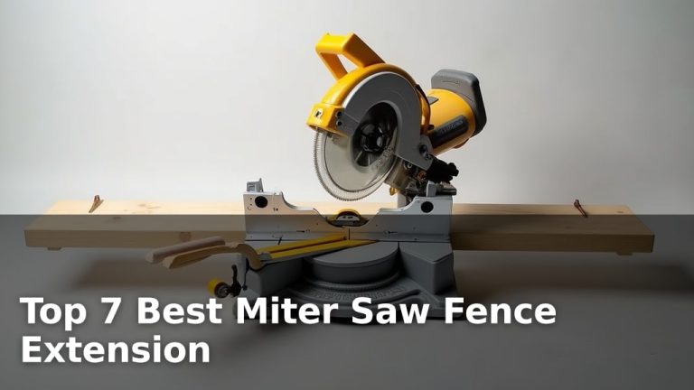Top 7 Best Miter Saw Fence Extension