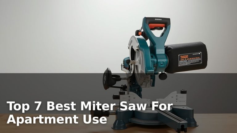 Top 7 Best Miter Saw For Apartment Use