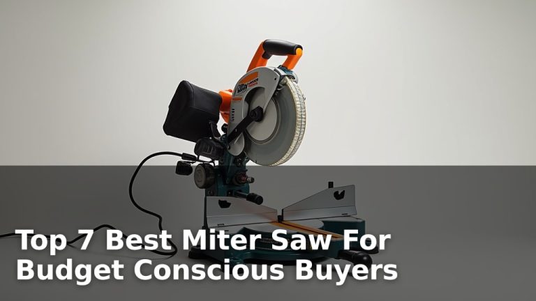 Top 7 Best Miter Saw For Budget Conscious Buyers