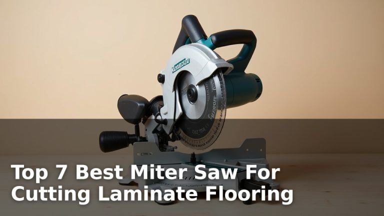 Top 7 Best Miter Saw For Cutting Laminate Flooring