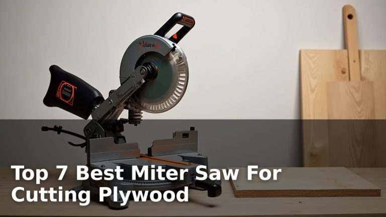 Top 7 Best Miter Saw For Cutting Plywood