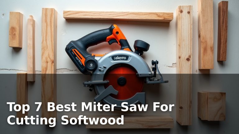 Top 7 Best Miter Saw For Cutting Softwood