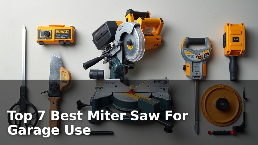 Top 7 Best Miter Saw For Garage Use
