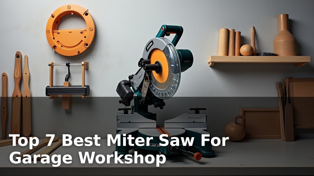 Top 7 Best Miter Saw For Garage Workshop