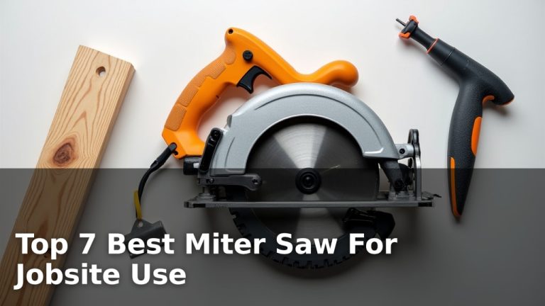Top 7 Best Miter Saw For Jobsite Use