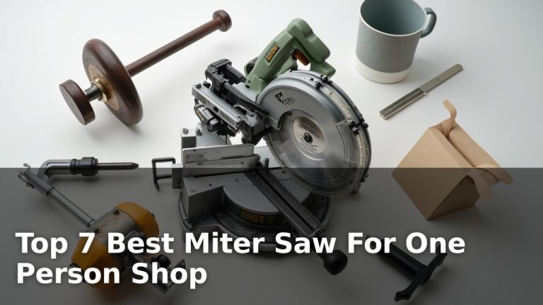 Top 7 Best Miter Saw For One Person Shop