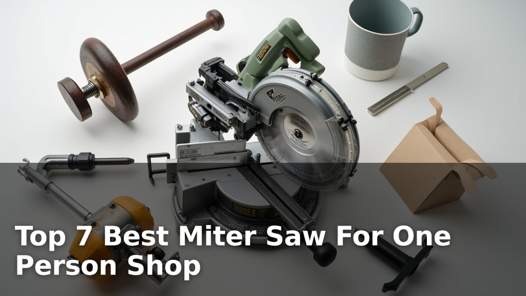 Top 7 Best Miter Saw For One Person Shop