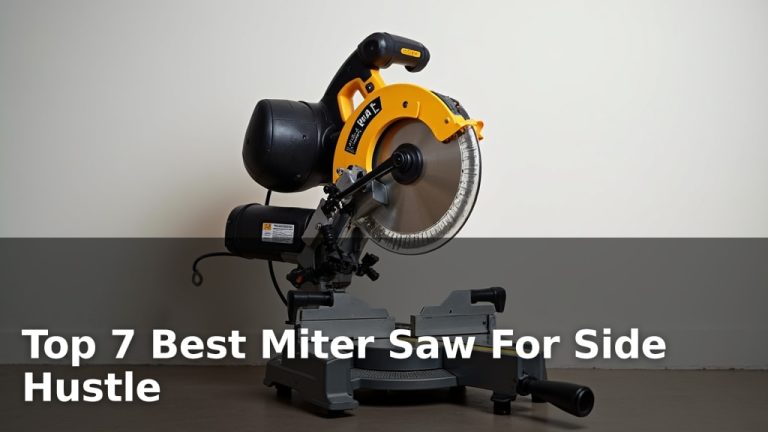 Top 7 Best Miter Saw For Side Hustle