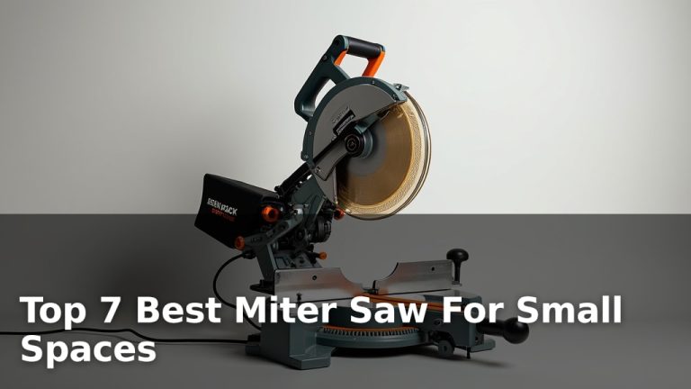 Top 7 Best Miter Saw For Small Spaces