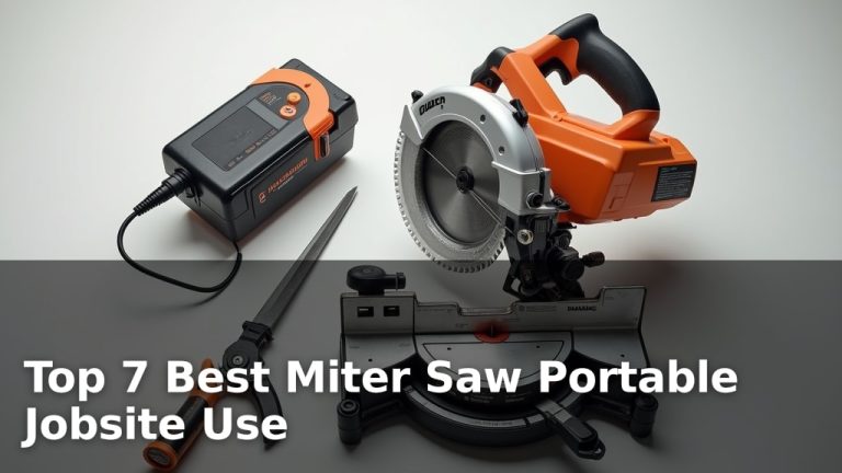 Top 7 Best Miter Saw Portable Jobsite Use