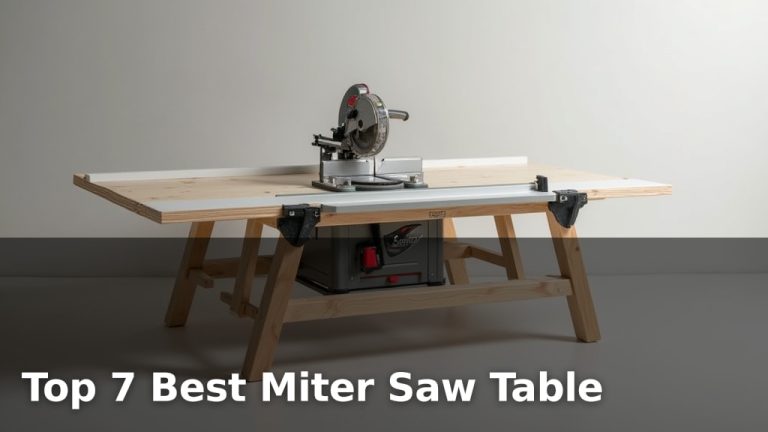 Top 7 Best Miter Saw Table