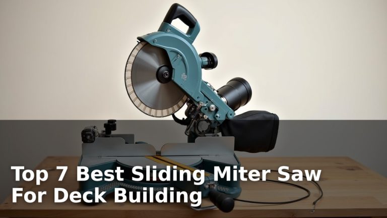 Top 7 Best Sliding Miter Saw For Deck Building