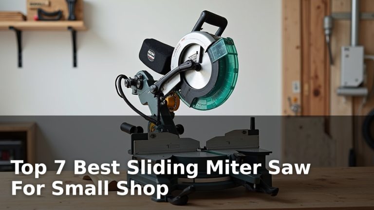 Top 7 Best Sliding Miter Saw For Small Shop