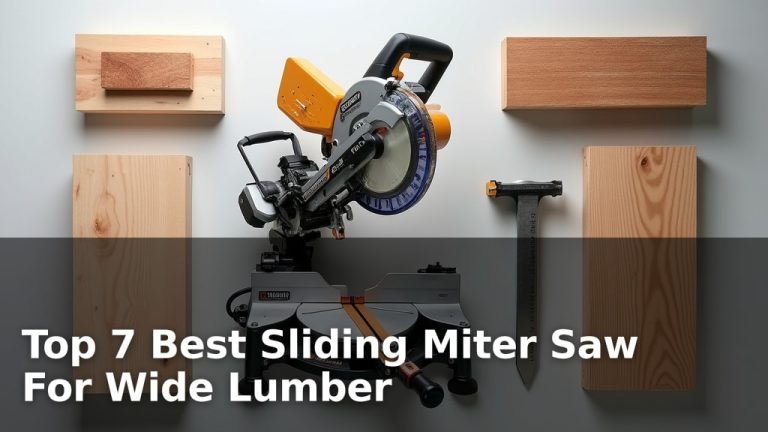 Top 7 Best Sliding Miter Saw For Wide Lumber