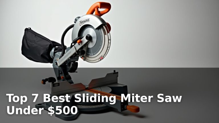 Top 7 Best Sliding Miter Saw Under $500