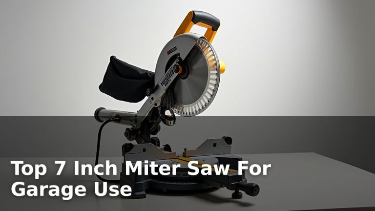 Top 7 Inch Miter Saw For Garage Use