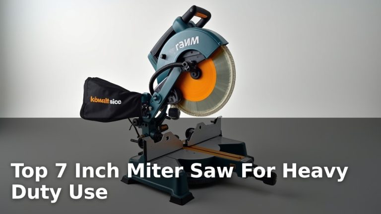 Top 7 Inch Miter Saw For Heavy Duty Use
