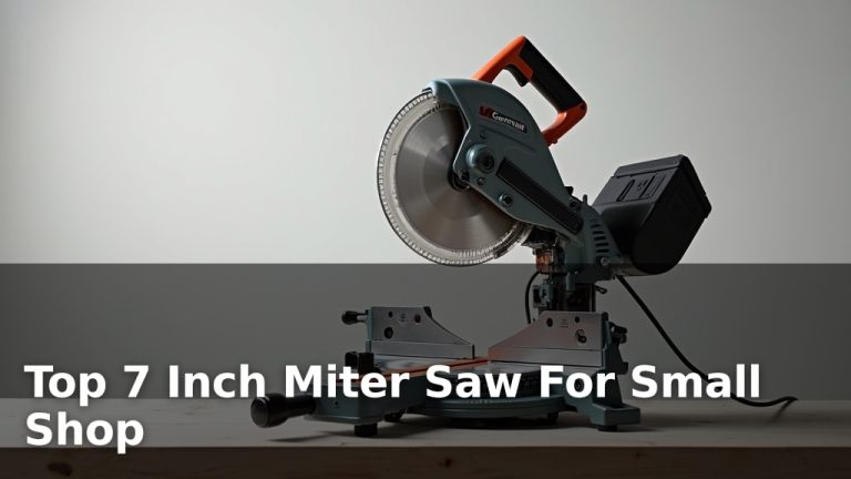 Top 7 Inch Miter Saw For Small Shop