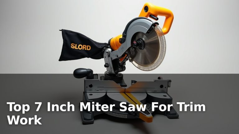 Top 7 Inch Miter Saw For Trim Work