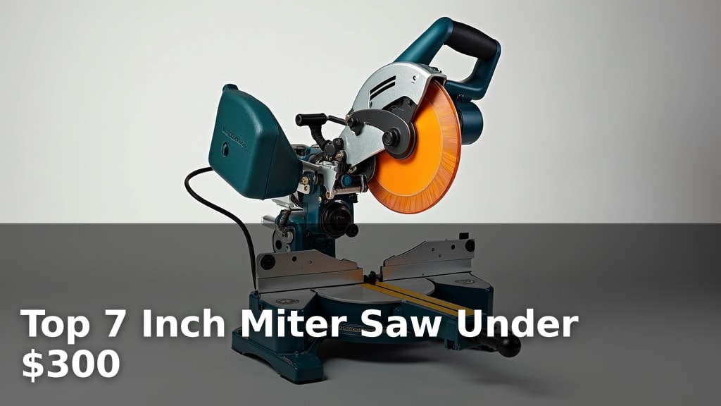 Top 7 Inch Miter Saw Under $300