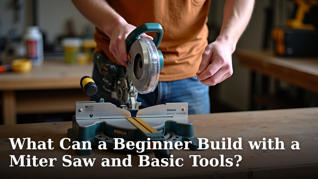 What Can a Beginner Build with a Miter Saw and Basic Tools?