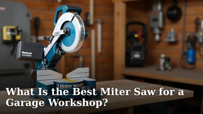 What Is the Best Miter Saw for a Garage Workshop?