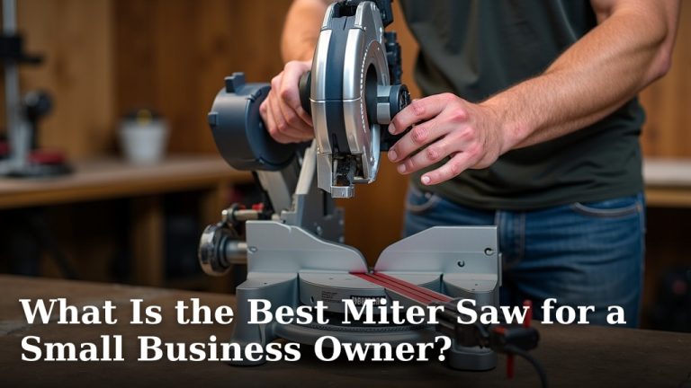 What Is the Best Miter Saw for a Small Business Owner?