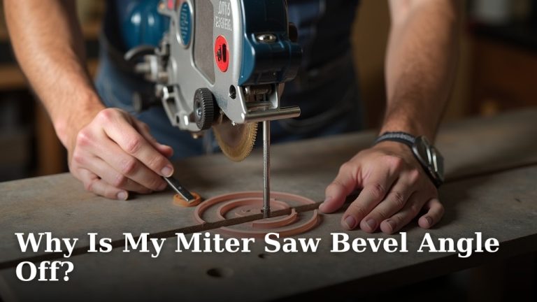 Why Is My Miter Saw Bevel Angle Off?