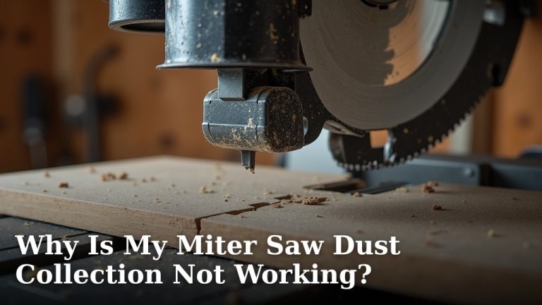 Why Is My Miter Saw Dust Collection Not Working?