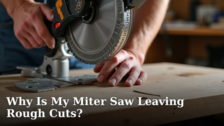 Why Is My Miter Saw Leaving Rough Cuts?