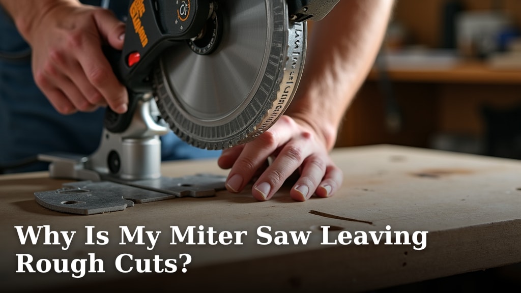 Why Is My Miter Saw Leaving Rough Cuts?