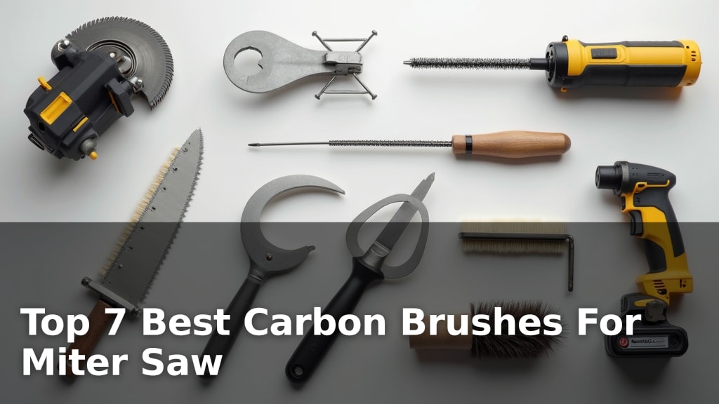 Top 7 Best Carbon Brushes For Miter Saw