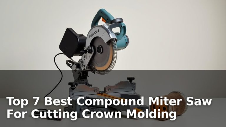 Top 7 Best Compound Miter Saw For Cutting Crown Molding