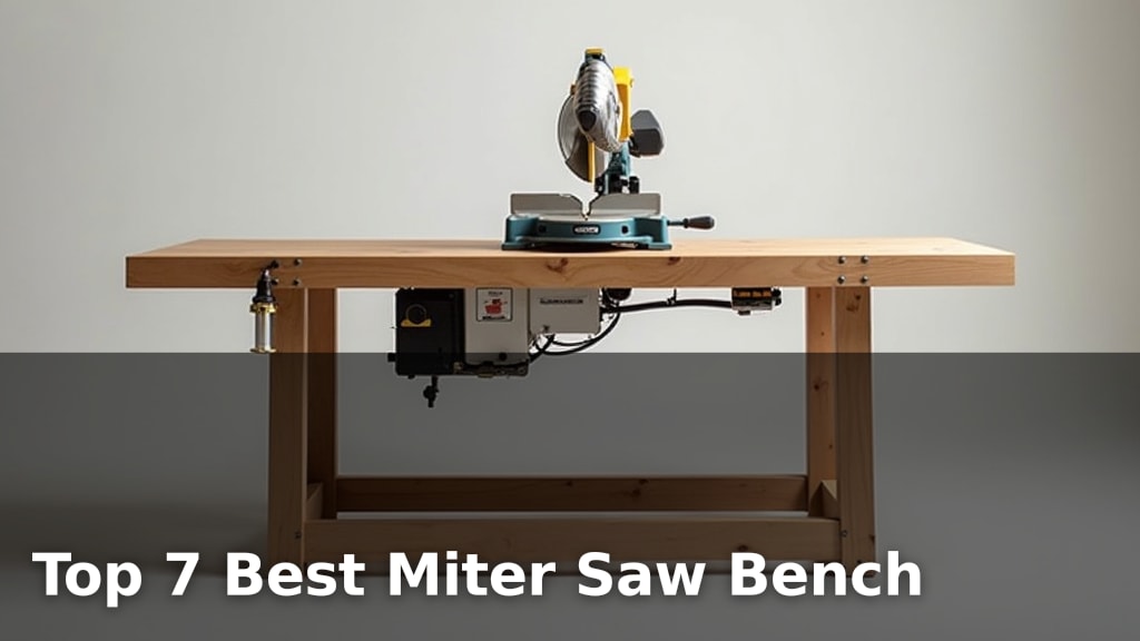 Top 7 Best Miter Saw Bench