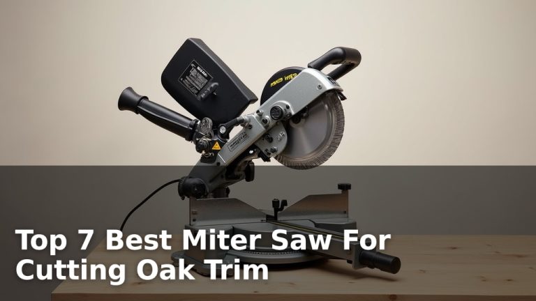 Top 7 Best Miter Saw For Cutting Oak Trim