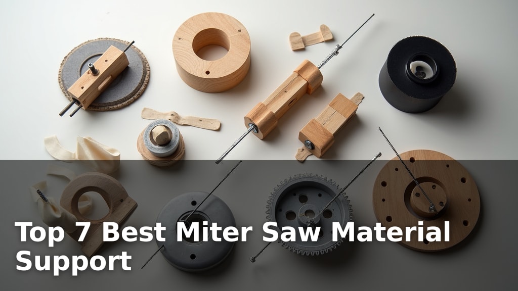 Top 7 Best Miter Saw Material Support