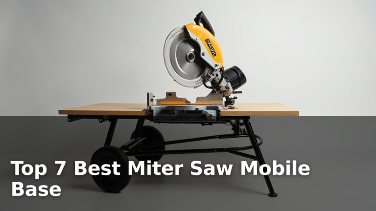 Top 7 Best Miter Saw Mobile Base