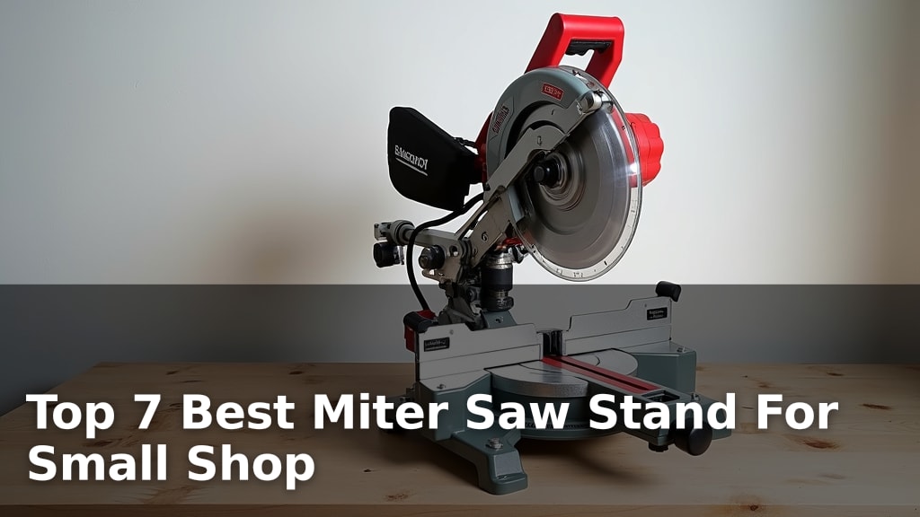 Top 7 Best Miter Saw Stand For Small Shop